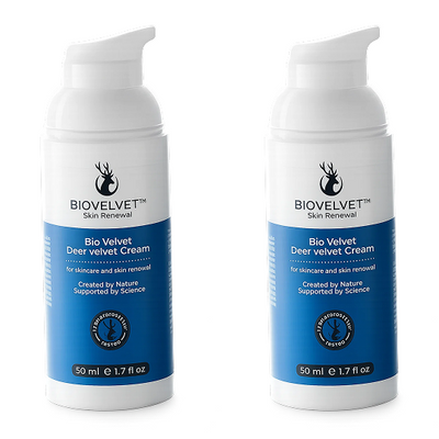 Two BioVelvet Barrier Cream 50 ml bottles