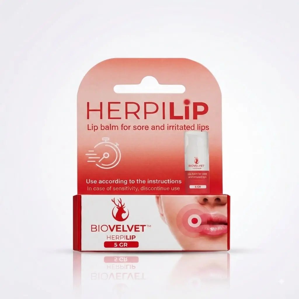 BIOVELVET Herpilip lip balm box, 5g